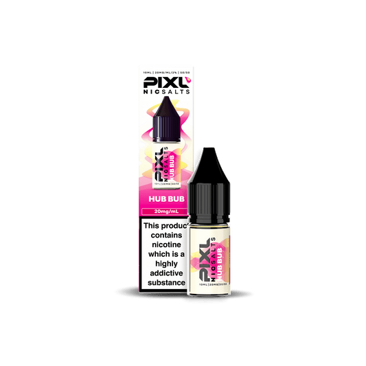 PIXL Nic Salt E-Liquid Hub Bub 10ml