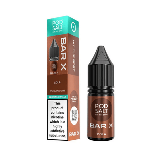 Pod Salt Bar Salt X Nic Salt E-Liquid Cola