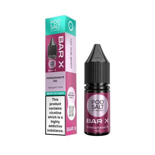 Pod Salt Bar Salt X Nic Salt E-Liquid Pomegranate Ice