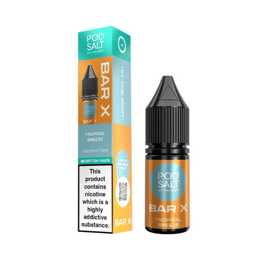 Pod Salt Bar Salt X Nic Salt E-Liquid Tropical Breeze