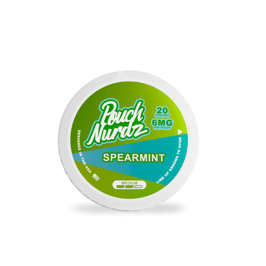 Pouch Nurdz Spearmint Nicotine Pouches