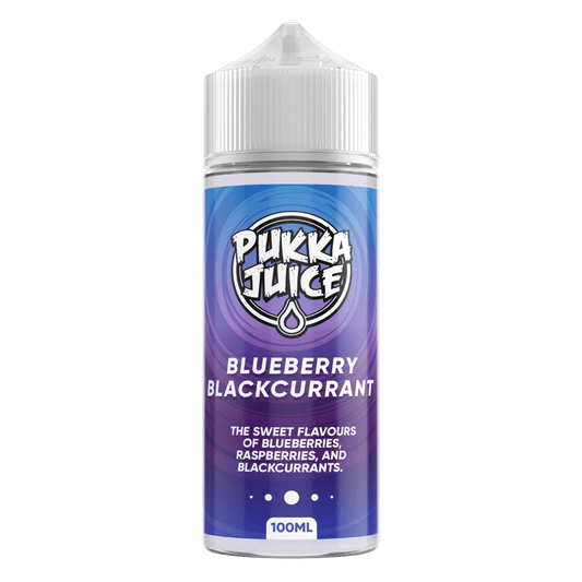 Pukka Juice 100ml E-liquid Shortfill Blueberry Blackcurrant