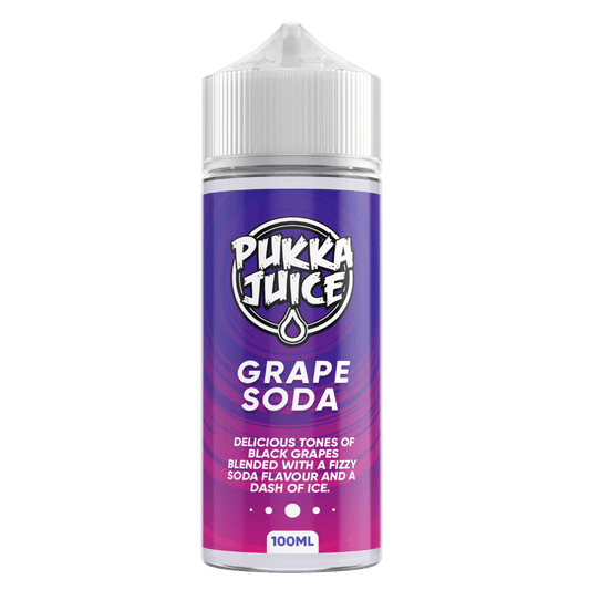 Pukka Juice 100ml E-liquid Shortfill Grape Soda