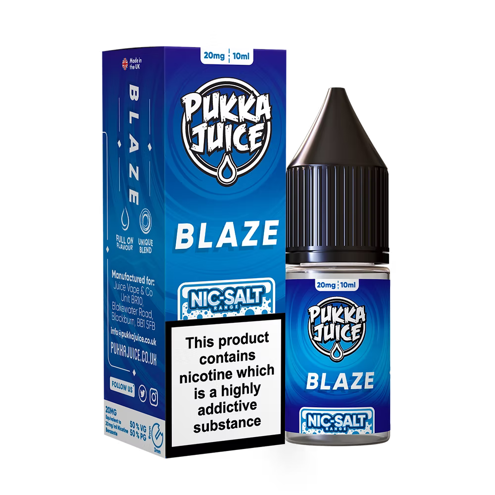 Pukka Juice Nic Salt E-Liquid Blaze