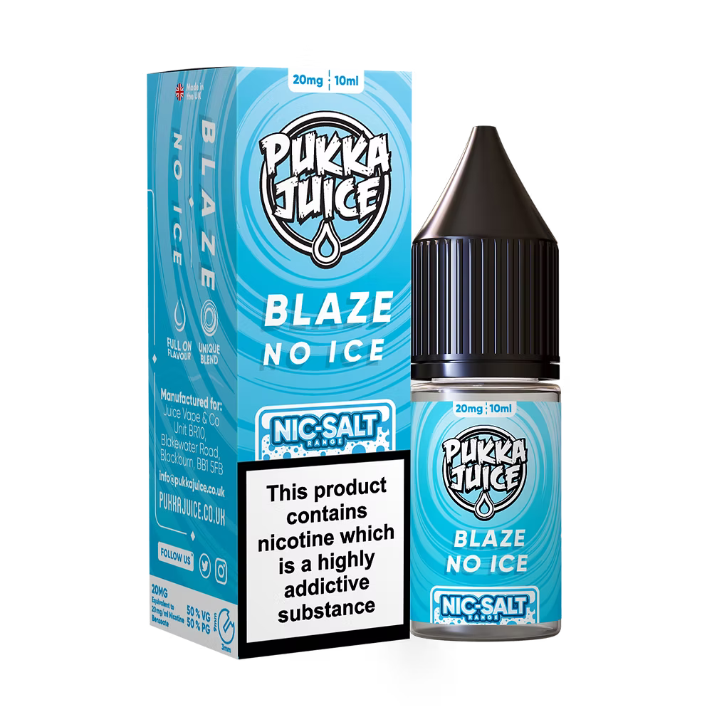 Pukka Juice Nic Salt E-Liquid Blaze No Ice