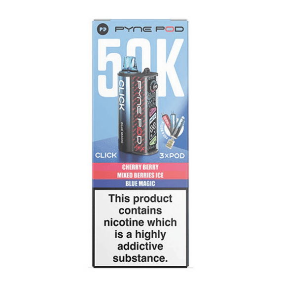 Pyne Pod Click 50k Prefilled Pod Kit Berry Edition