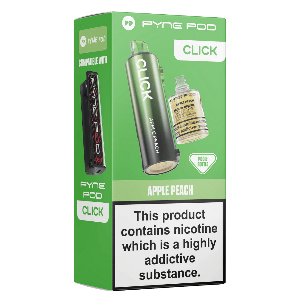 Pyue Pod Pyne Pod Click Prefilled Pod Apple Peach | Only £4.49