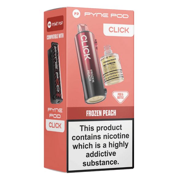 Pyne Pod Click Prefilled Pod Frozen Peach | Only £4.49