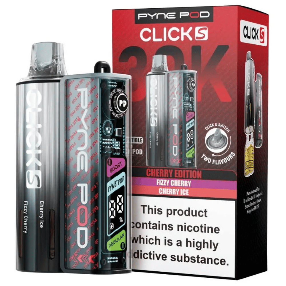 Pyne Pod Click S 30K Pod Kit Cherry Edition