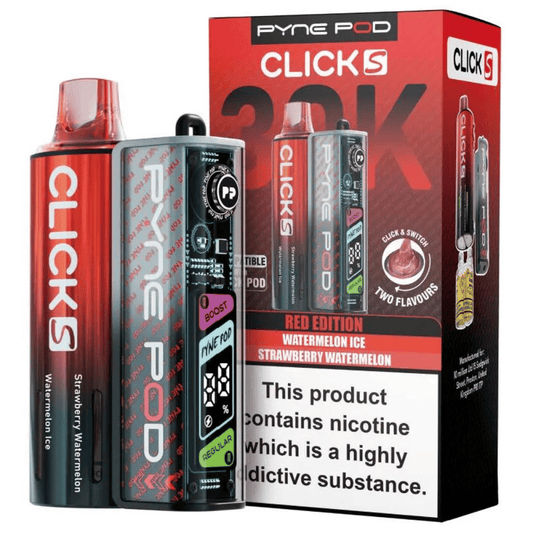 Pyne Pod Click S 30K Pod Kit Red Edition