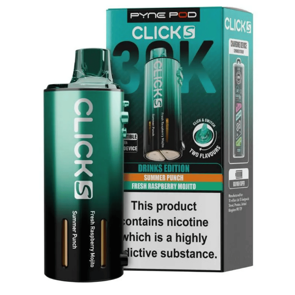 Pyne Pod Click S 30K Refill Pack Drinks Edition