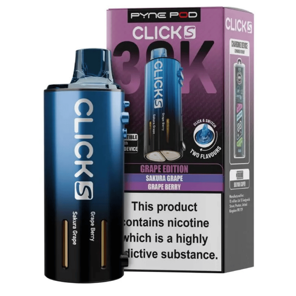 Pyne Pod Click S 30K Refill Pack Grape Edition