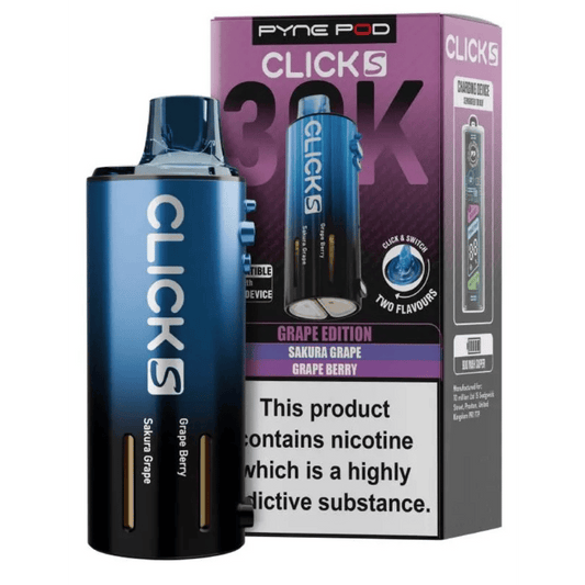 Pyne Pod Click S 30K Refill Pack Grape Edition