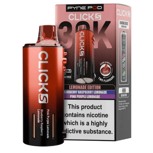 Pyne Pod Click S 30K Refill Pack | Only 5.99 Pyne Pod Click S 30K Refill Pack | Only 5.99