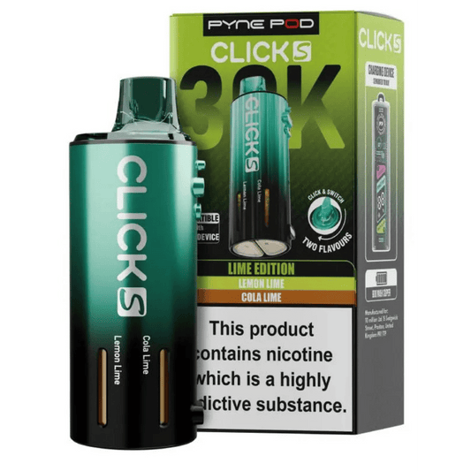 Pyne Pod Click S 30K Refill Pack Lime Edition