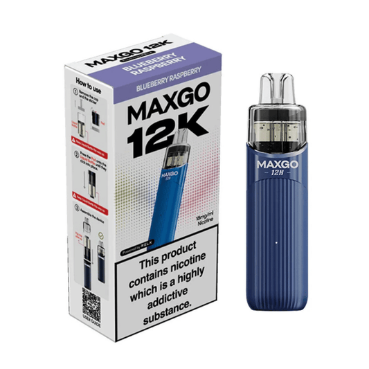 Relx Maxgo 12k Prefilled Pod Kit Blueberry Raspberry