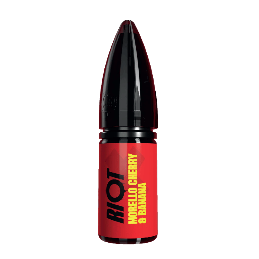 Riot X Nic Salt E-Liquid Morello Cherry & Banana
