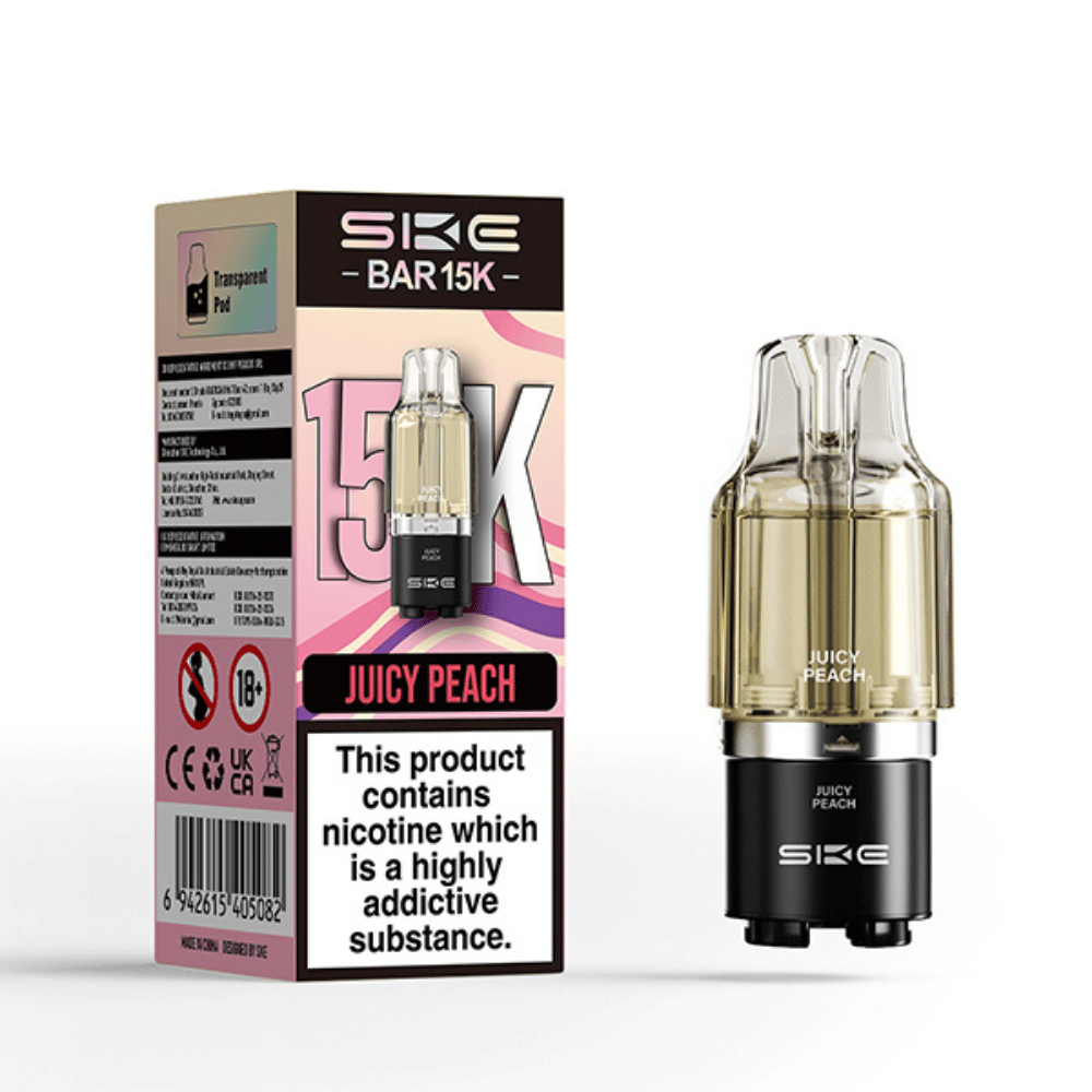 SKE Bar 15K Refill Pod Juicy Peach