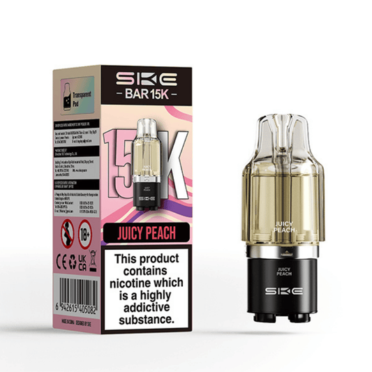 SKE Bar 15K Refill Pod Juicy Peach