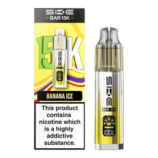 SKE Bar 15K Prefilled Pod Kit Banana Ice