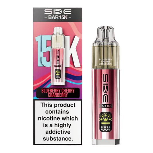 SKE Bar 15K Prefilled Pod Kit Blueberry Cherry Cranberry