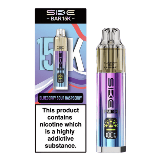 SKE Bar 15K Prefilled Pod Kit Blueberry Sour Raspberry