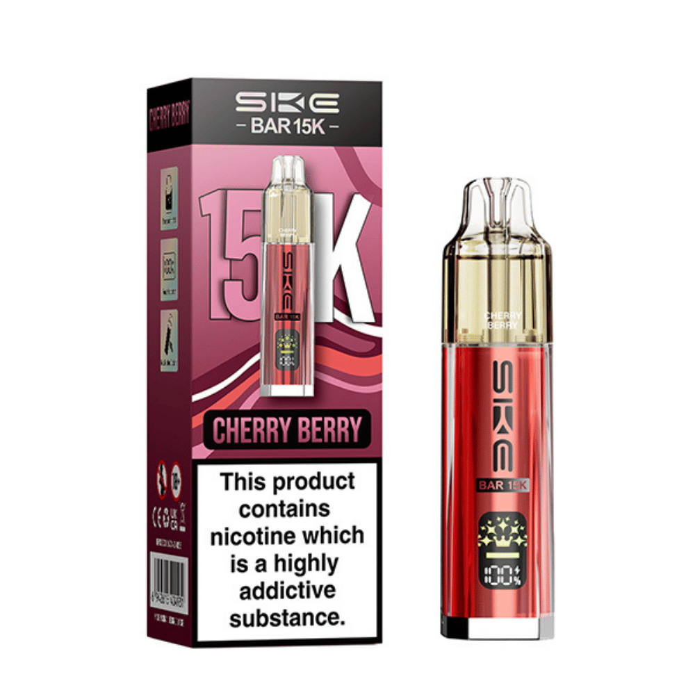 SKE Bar 15K Prefilled Pod Kit Cherry Berry