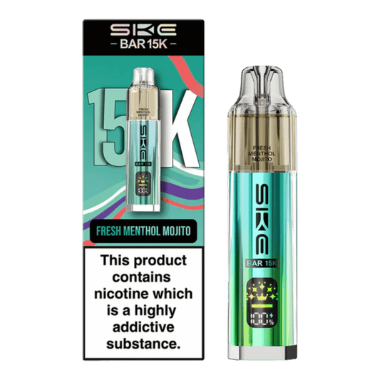 SKE Bar 15K Prefilled Pod Kit Fresh Menthol Mojito