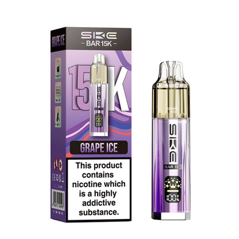 SKE Bar 15K Prefilled Pod Kit Grape Ice
