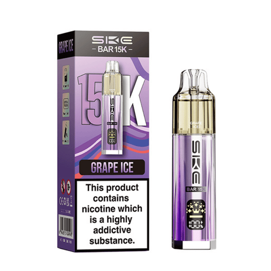 SKE Bar 15K Prefilled Pod Kit Grape Ice