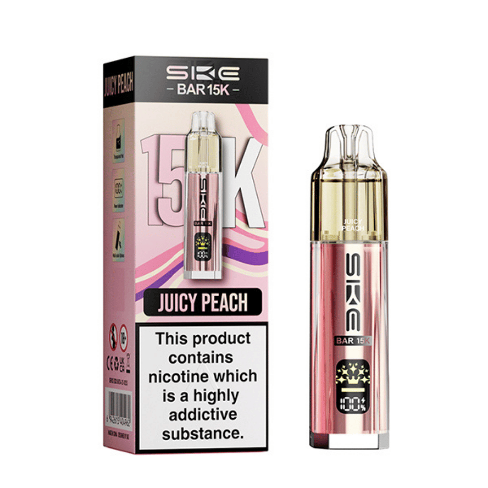 SKE Bar 15K Prefilled Pod Kit Juicy Peach