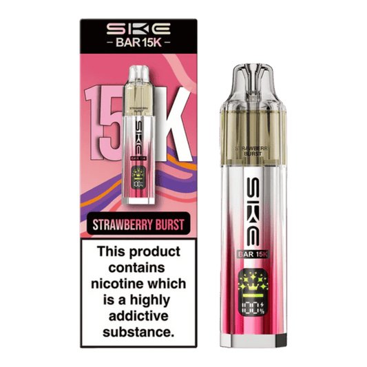 SKE Bar 15K Prefilled Pod Kit Strawberry Burst