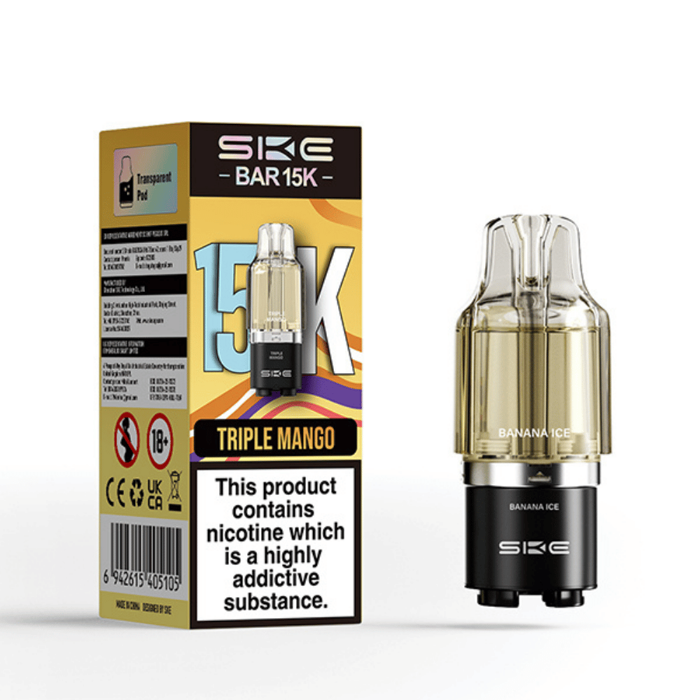 SKE Bar 15K Refill Pod Triple Mango