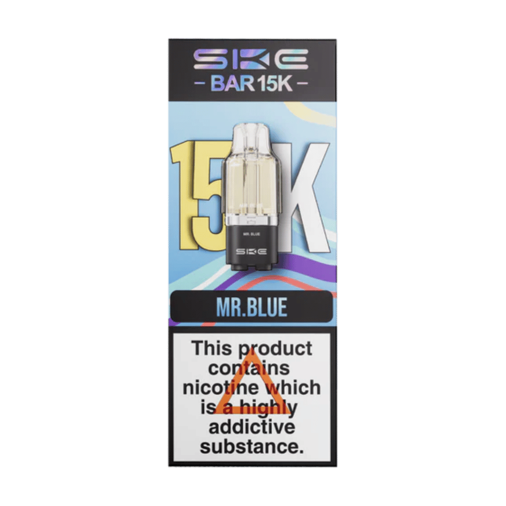 SKE Bar 15K Refill Pod Mr Blue