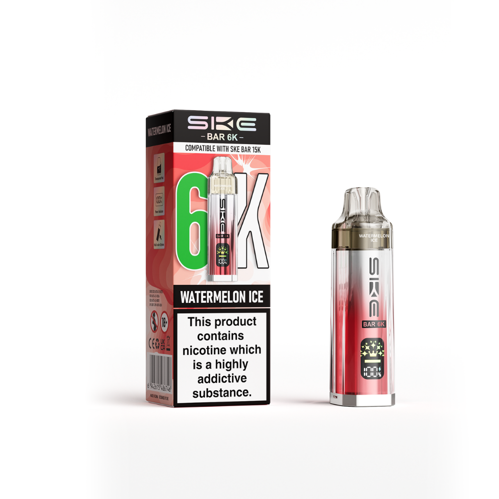 SKE Bar 6K Prefilled Pod Kit Watermelon Ice