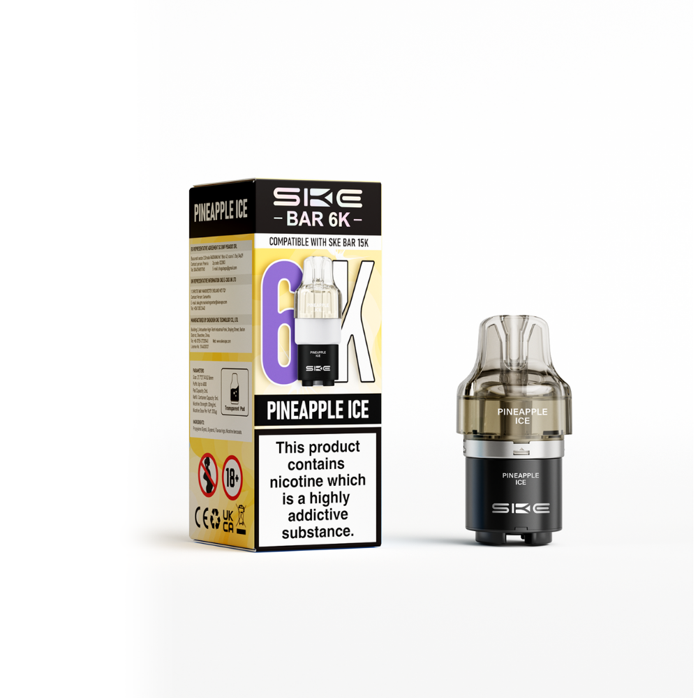 SKE Bar 6K Refill Pod Pineapple Ice