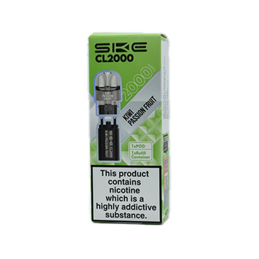 SKE CL2000 Prefilled Pods Kiwi Passion Fruit