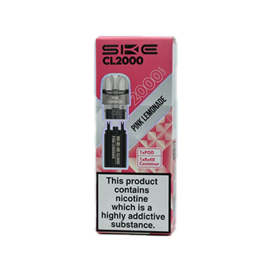 SKE CL2000 Prefilled Pods Pink Lemonade