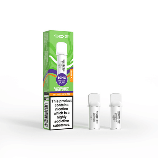 SKE Crystal Pro 600 Prefilled Pods Kiwi Passion Fruit Guava 10mg