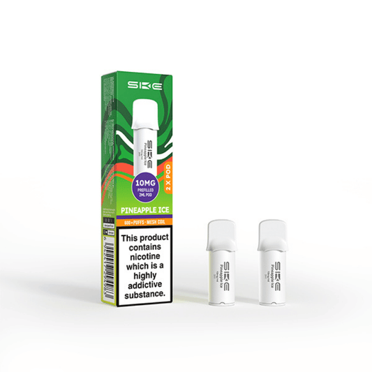 SKE Crystal Pro 600 Prefilled Pods Pineapple Ice 10mg