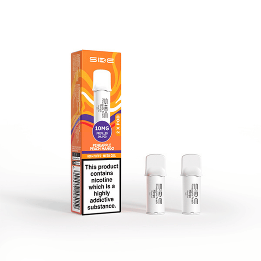 SKE Crystal Pro 600 Prefilled Pods Pineapple Peach Mango 10mg