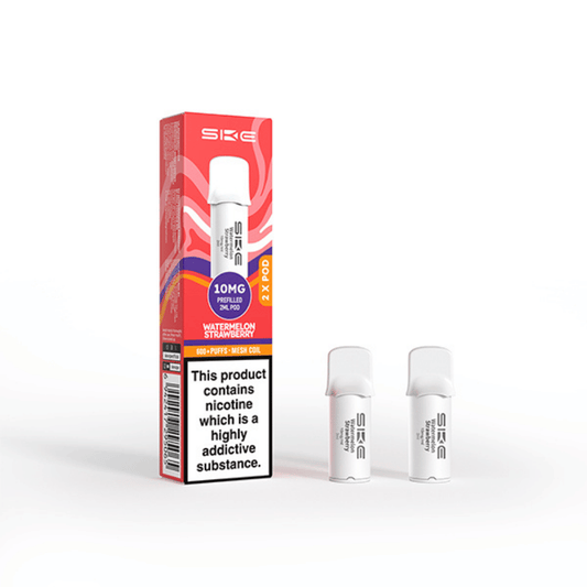 SKE Crystal Pro 600 Prefilled Pods Watermelon Strawberry 10mg