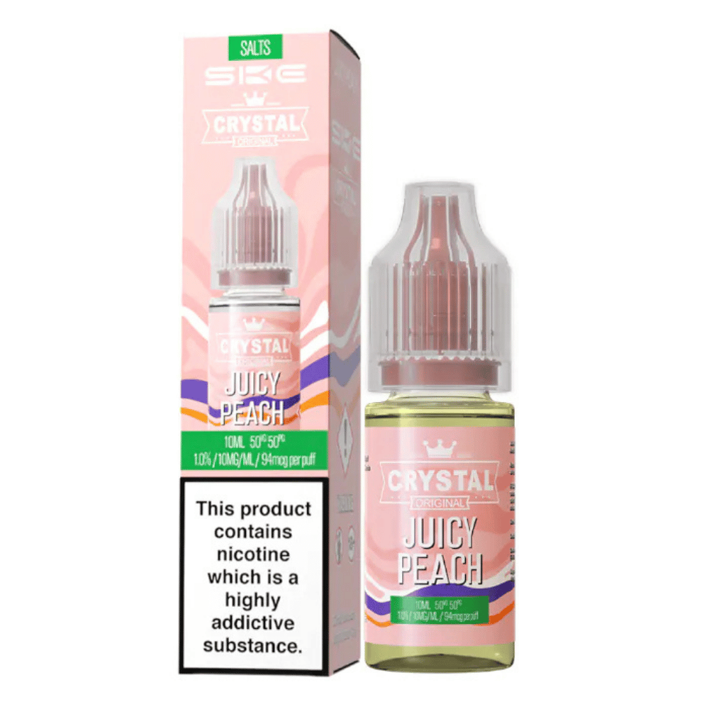 SKE Crystal Salts Juicy Peach E Liquid 10ml