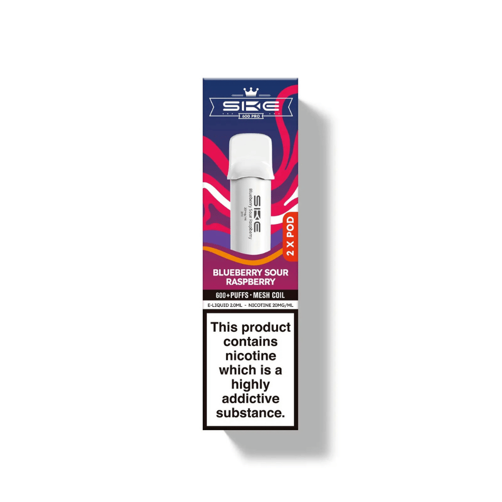 SKE Crystal Pro 600 Blueberry Sour Raspberry Prefilled Pod