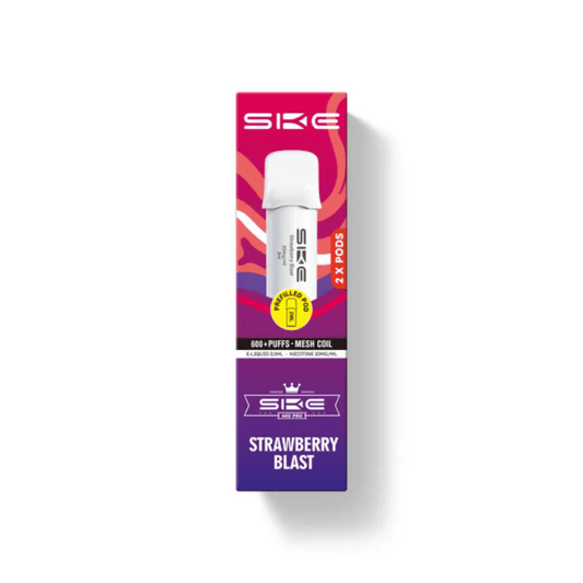 SKE Crystal Pro 600 Strawberry Blast Prefilled Pod