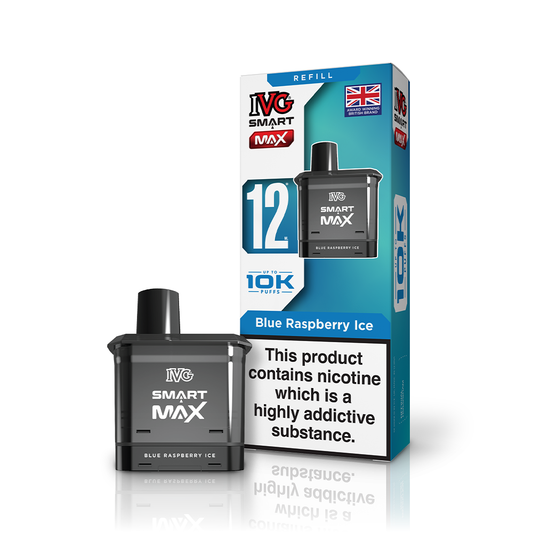 IVG Smart Max Blue Raspberry Ice Refill Pack