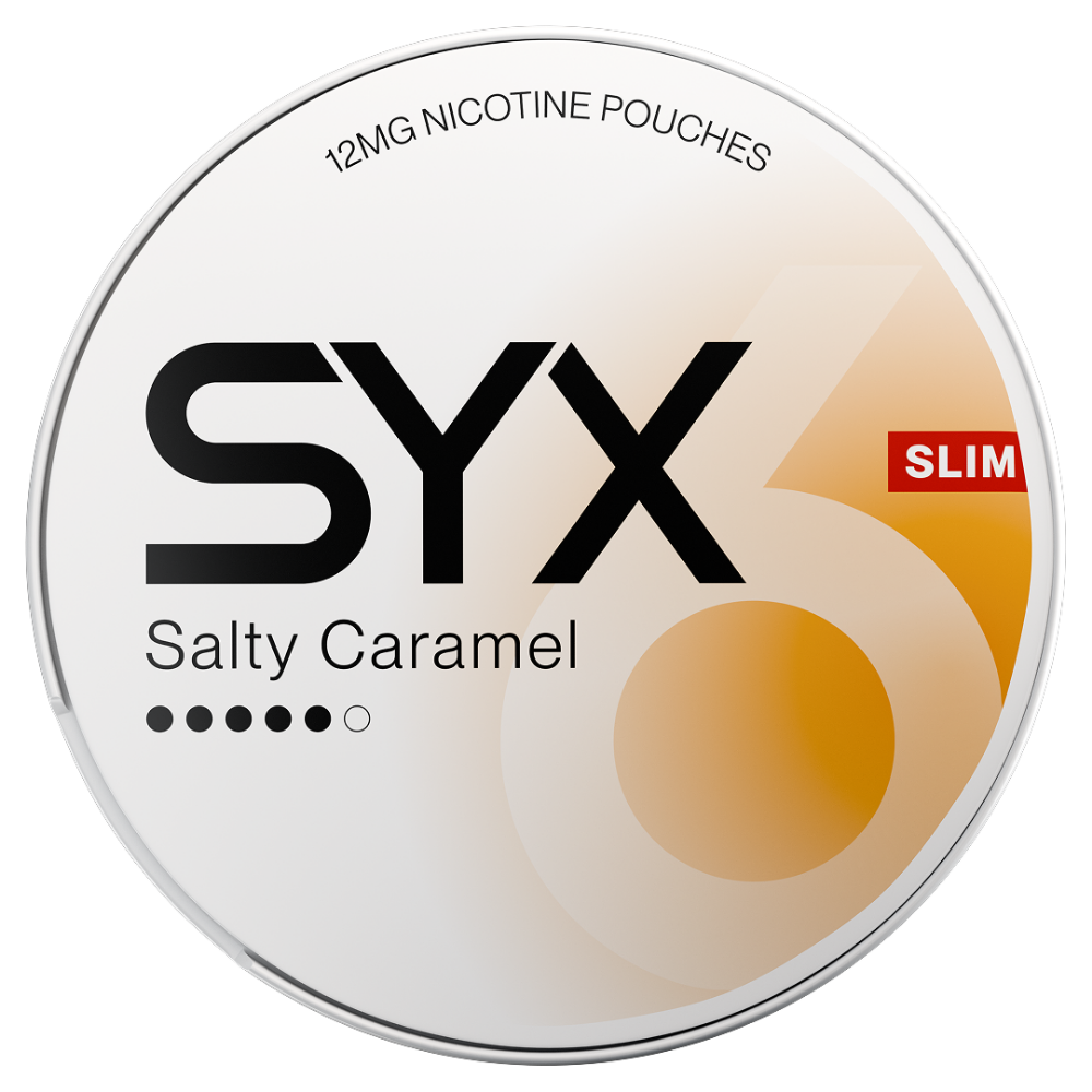 Salty Caramel SYX V2.0 Nicotine Pouches