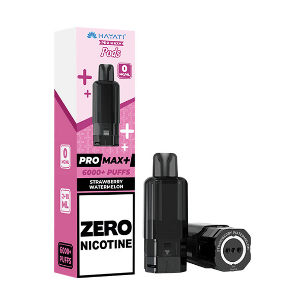 Strawberry Watermelon Hayati Pro Max Plus 6000 Prefilled Pod Zero Nicotine