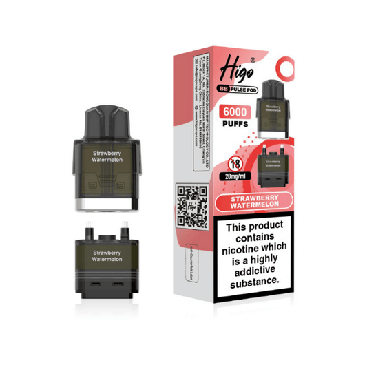 Higo BB Pulse 6000 Prefilled Pod Strawberry Watermelon