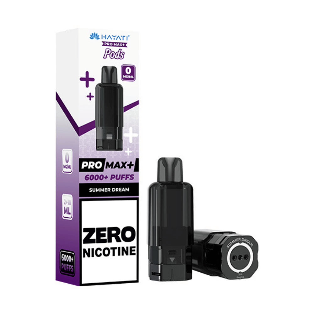 Hayati Pro Max Plus Zero Nicotine Refill Pod Summer Dream Hayati Pro Max Plus Zero Nicotine Refill Pod Summer Dream